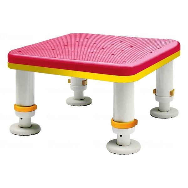 シンエイテクノ ダイヤタッチ浴槽台 コンパクトサイズ コーラルピンク 15-25 SYC15-25 メーカー直送