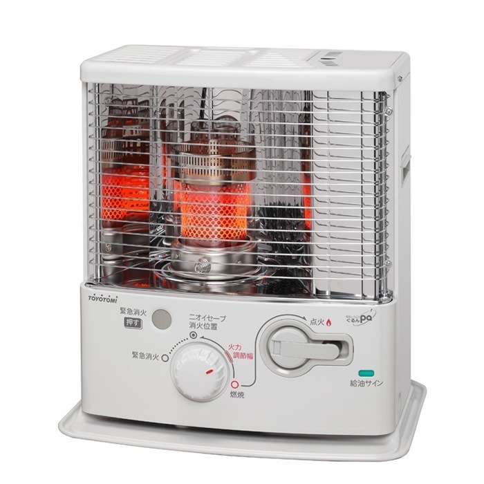 反射型石油ストーブ RS-G2424-W ホワイト
