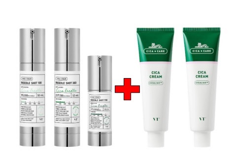 VTiコスメVTリドルショット100 300 700 3種セット+シカクリーム100ml 2個