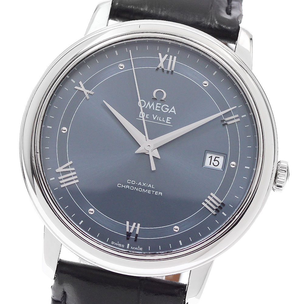 オメガ OMEGA 424.13.40.20.03.002 デビル プレステージ デイト 自動巻き メンズ _955704【中古】