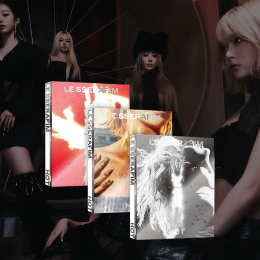 ルセラフィム LE SSERAFIM 5thミニアルバム HOT 一般盤 3種セット