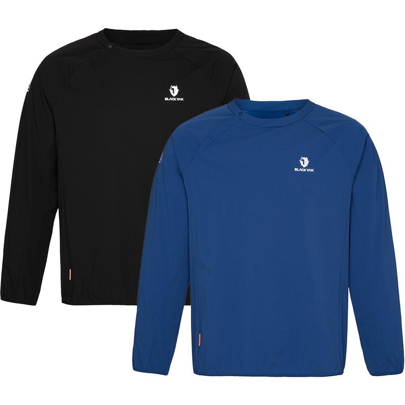 26年春の新作 トレイルランニング 男性/女性 兼用 高伸縮 軽量 機能性 コンフォート ウーブン スウェットシャツ 1BYRTSV901