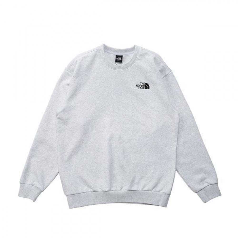 ザノースフェイスメンズエッセンシャルスウェットシャツ SGY NM5MQ57A