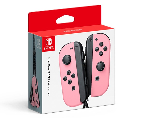 任天堂 【Switch】Joy-Con(L)/(R) パステルピンク HAC-A-JAYAF NSW ジョイコン LR パステルピンク