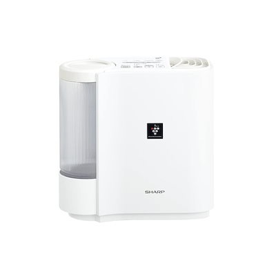 他サイト： シャープ 加湿器 気化式 HV-R30-W ホワイト 容量2.4L/加湿量290mL 8畳 パーソナルタイプ DCモーター 省エネ プラズマクラスター 7000の商品画像