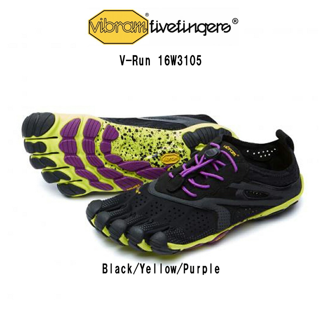 Vibram FiveFingers レディース 五本指 シューズ スポーツ ランニング 運動靴 女性用 V-Run 16W3105