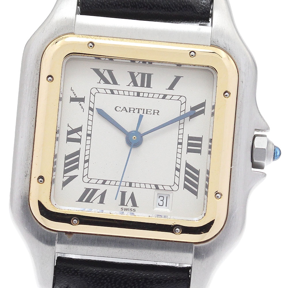 カルティエ CARTIER W250285A パンテール MM YGベゼル クォーツ ボーイズ _901067【中古】