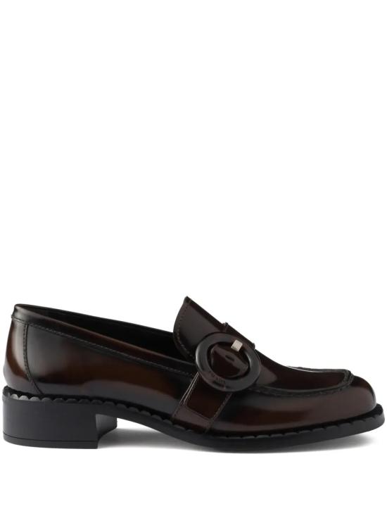PRADA Women Laced up Shoes 1D979NF035 P39 F0038 BRUCIATO