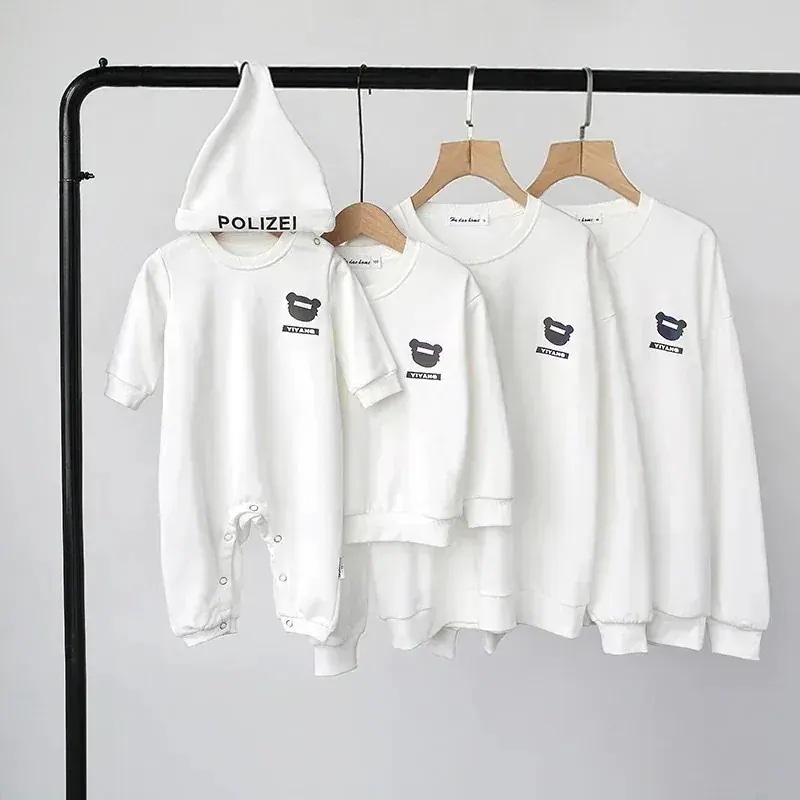 ペアルック 親子ペアルック ゆったり 親子 トップス パーカー 赤ちゃん アウター 家族お揃い