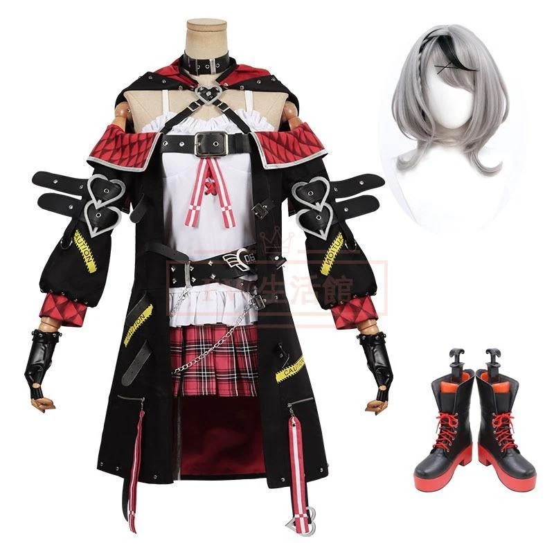 バーチャルYouTuber 沙花叉クロヱ コスプレ衣装コスチューム 演出服 アニメ ゲーム ハロウィン cosplay 変装