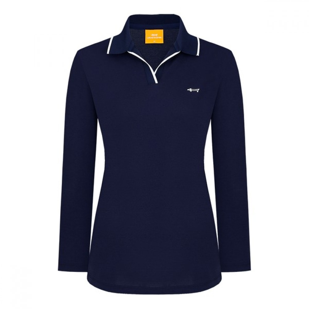 [ルイカステル] レディースカラーホワイトカラーソリッド7パートPK Tシャツ 7,217円