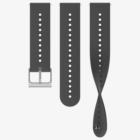 スント 【国内正規品】SUUNTO 22MM URBAN 4 シリコンストラップ SLATE GRAY S+M（スレートグレイ） SS050849000
