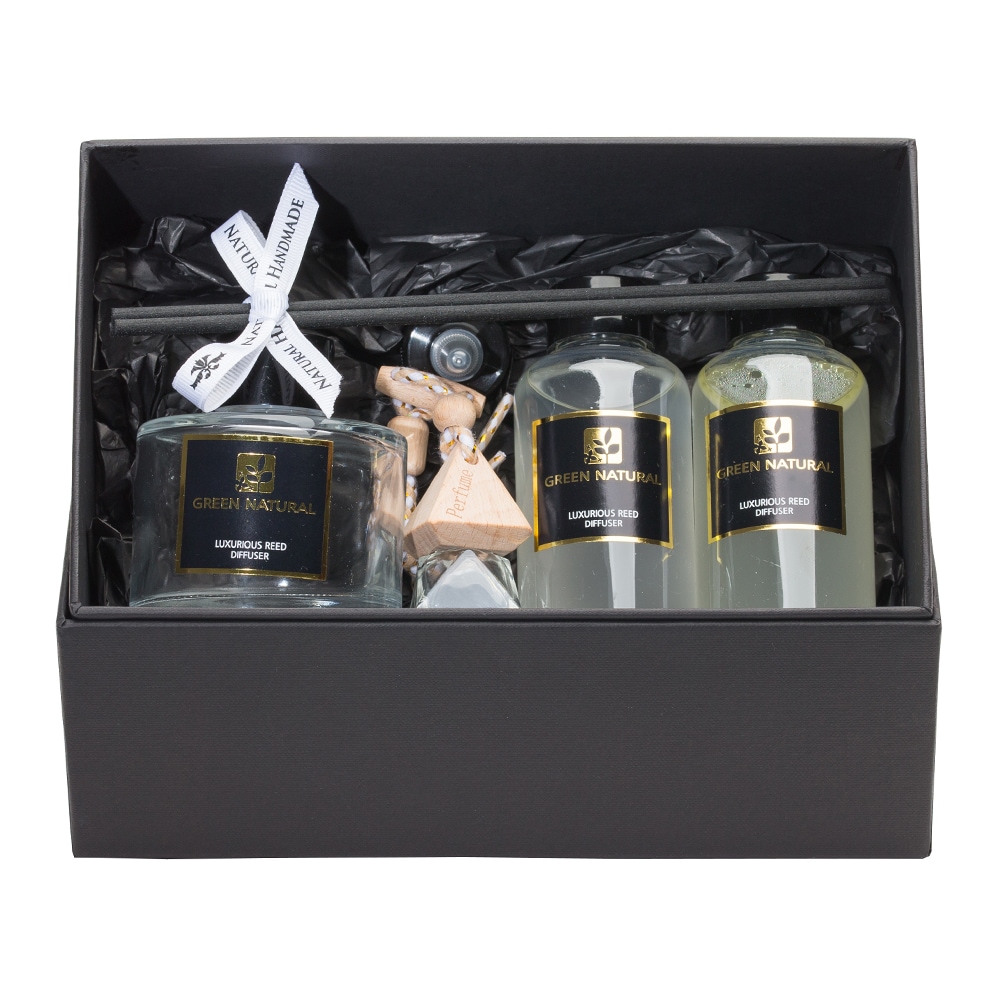 ディフューザー セット Cタイプ 天然 オレンジ