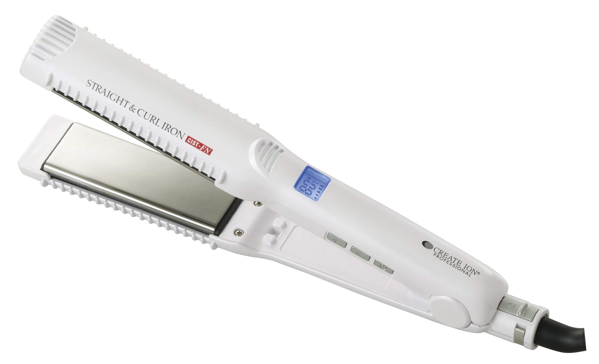 Create (クレイツ) イオン ストレート ＆ カールアイロン 2WAY ヘアアイロン (海外対応/自動電源OFF / 7段階温度調節) ストレート カール (CIST-FN CIST-G01)