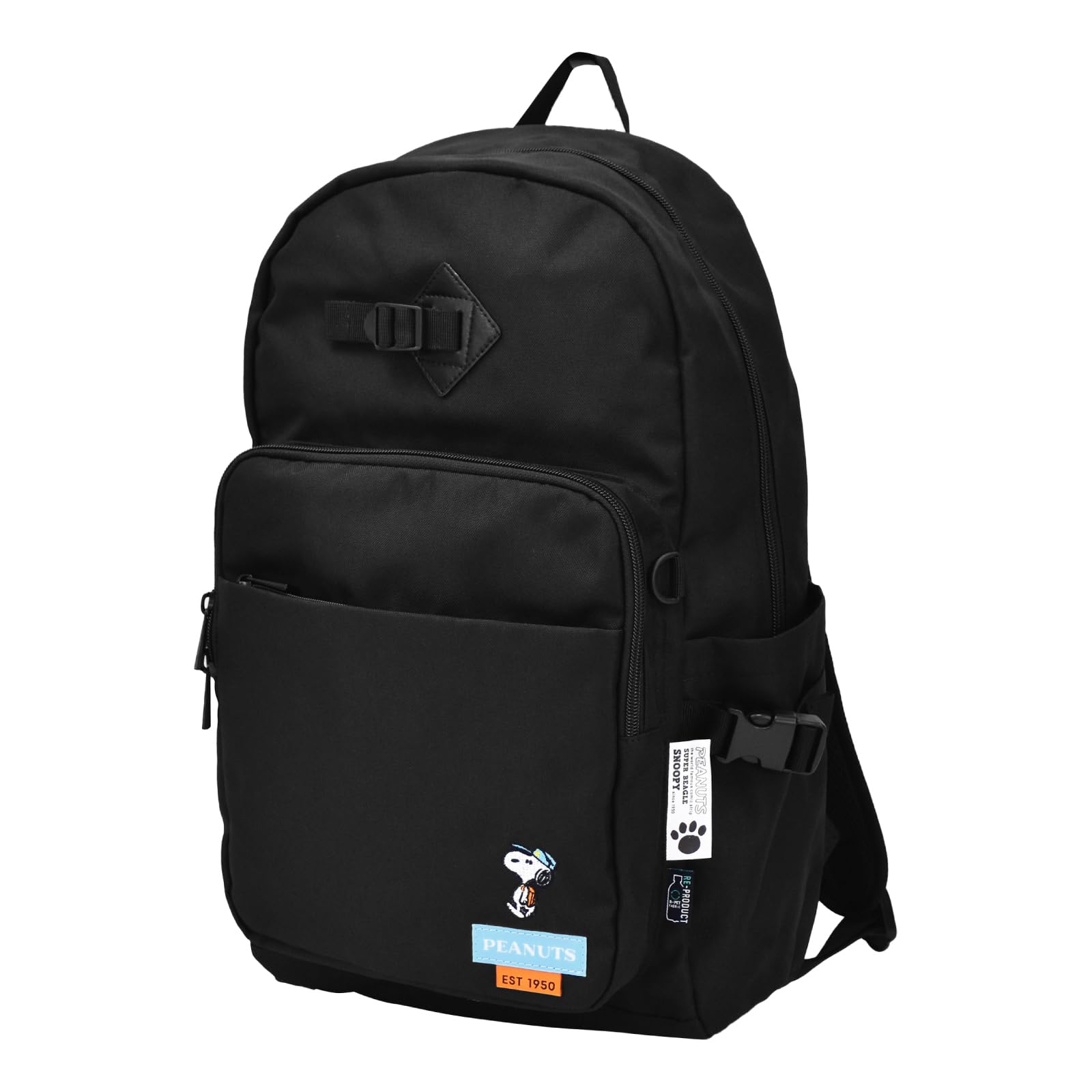 [マリモクラフト] リュック デイパック a4 大容量 18L 撥水 ポケットたくさん レディース メンズ 通学 通勤 旅行 大人 学生 子供 可愛い キャラクター snoopy0459