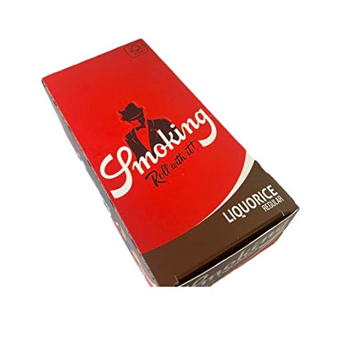 smoking [スモーキング]リコリス シングル(70mm) ペーパー 50枚入り×50ブックレット(1箱) 手巻きタバコ 巻