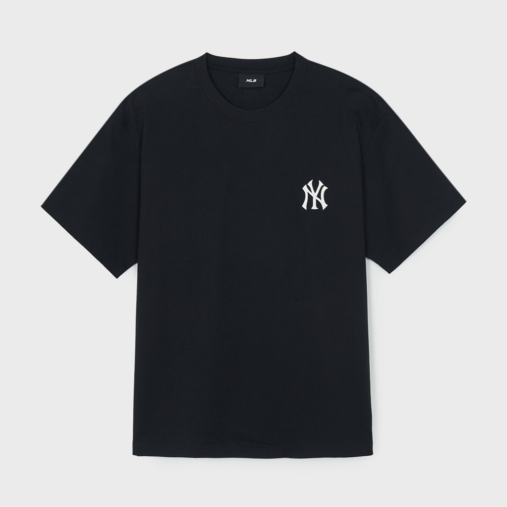 MLB [MLB] ニューイヤーホースバックグラフィック半袖Tシャツ NY (ブラック)