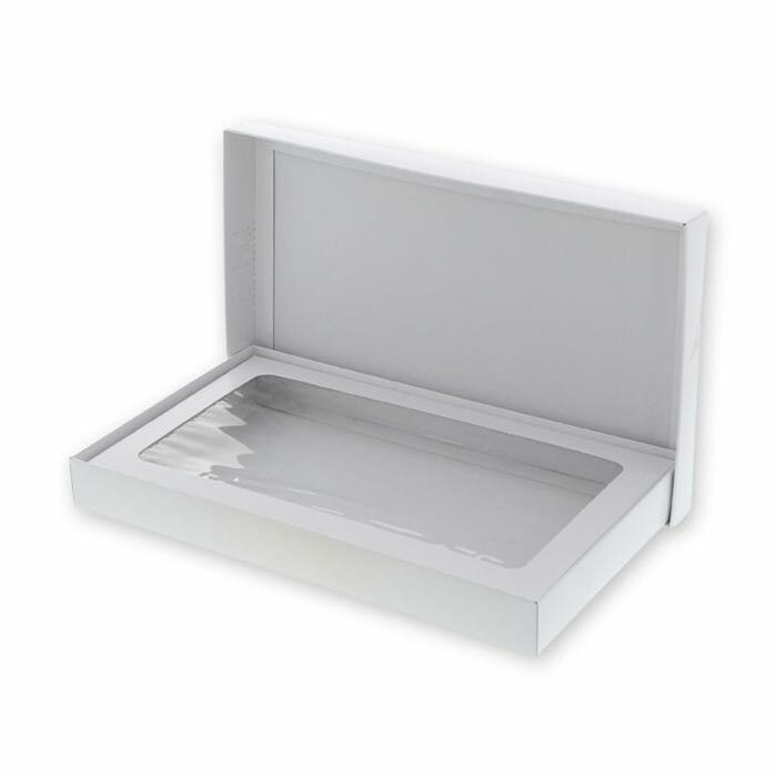 （まとめ買い）シモジマ HEIKO 箱 デラックス白無地箱（エスプリ） DH-2 DXタオル2本 10枚 内寸155x265x高30mm ギフトボックス 006820000 [x3セット]