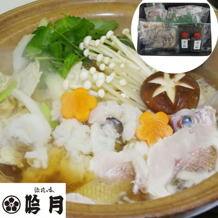 徳島 「吟月」 鳴門鯛の鍋 鯛（切身 アラ）400g 離島は配送不可 2940113 お歳暮 お中元 お土産 ご進物 ギフト 贈り物に最適