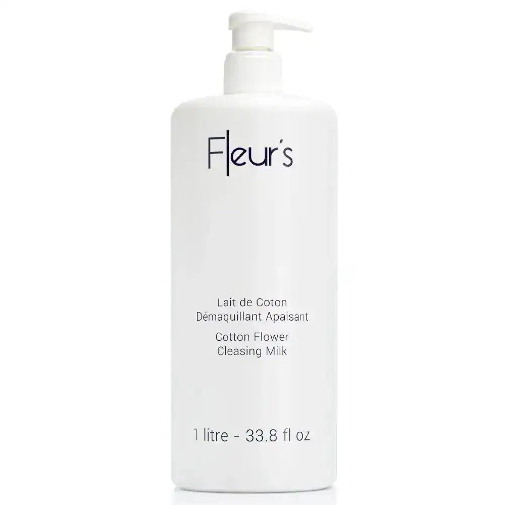 [国内正規品] フルール コットンフラワー クレンジングミルク 1000ml（サロンサイズ） Fleur s フィトメール Phytome rj3つ フローラル成分 潤い シルキー 柔らかさ 香り