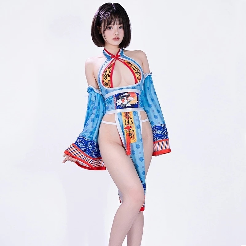251 【即納】 キョンシー コスプレ 仮装 ゾンビ ホラー セクシー チャイナ ランジェリーコスチューム 下着 小悪魔 コスプレ 4,438円