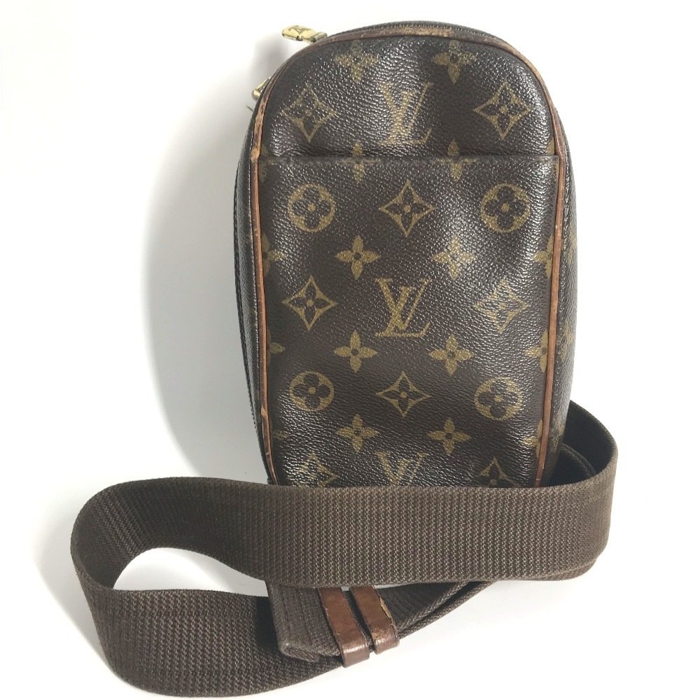 ボディバッグ M51870 ポシェット・ガンジュ ポシェットガンジュ モノグラム カバン ショルダーバッグ クロス モノグラムキャンバス ブラウン