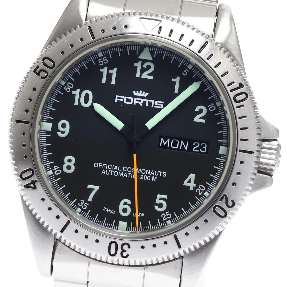 フォルティス FORTIS 610.10.158 コスモノート デイデイト 自動巻き メンズ _895984【中古】 55,935円