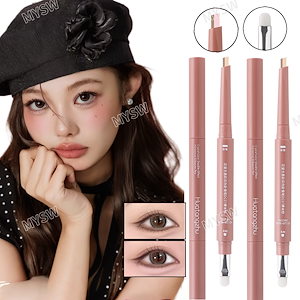 【1+1送 料無料】2色 涙袋ライナーペン 涙袋 防水 立体 アイライナー ジェルアイライナー 涙袋爆誕 コンシーラー アイシャドウ 涙袋メイク 涙袋ライナー アイシャドウライナー