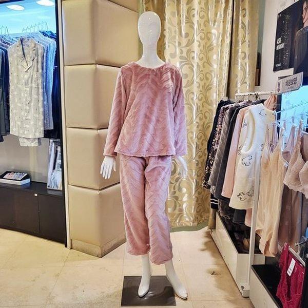 VEP395WS_ポグニ極細糸ラウンドネック 女性用イージーウェア