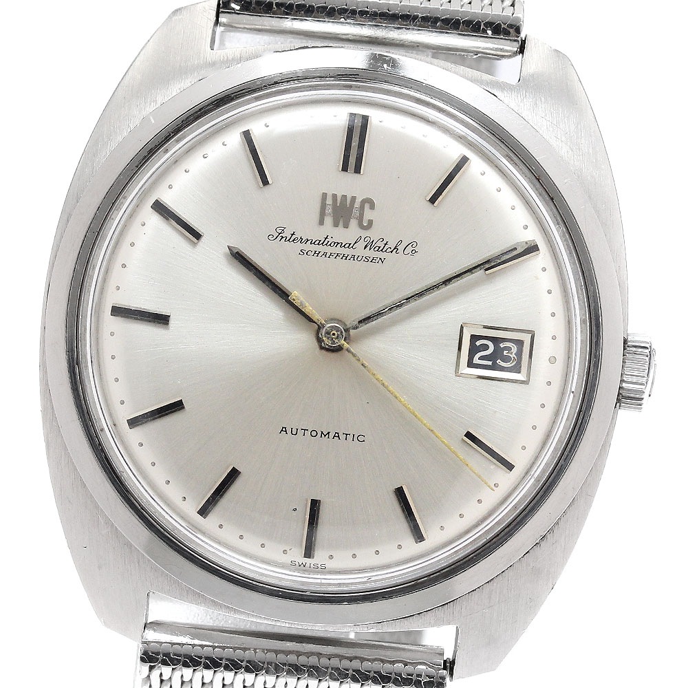 IWC IWC SCHAFFHAUSEN デイト盤ブラック Cal.8541B 自動巻き メンズ _914209【中古】