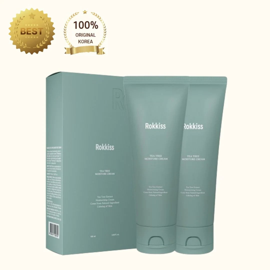 ティーツリー水分クリーム／敏感肌・鎮静保湿ケア／韓国コスメ