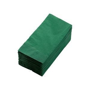 （まとめ） カラーナプキン 2PLY 8つ折 イタリアグリーン 2PLU-28C-G 1パック（50枚） 10セット