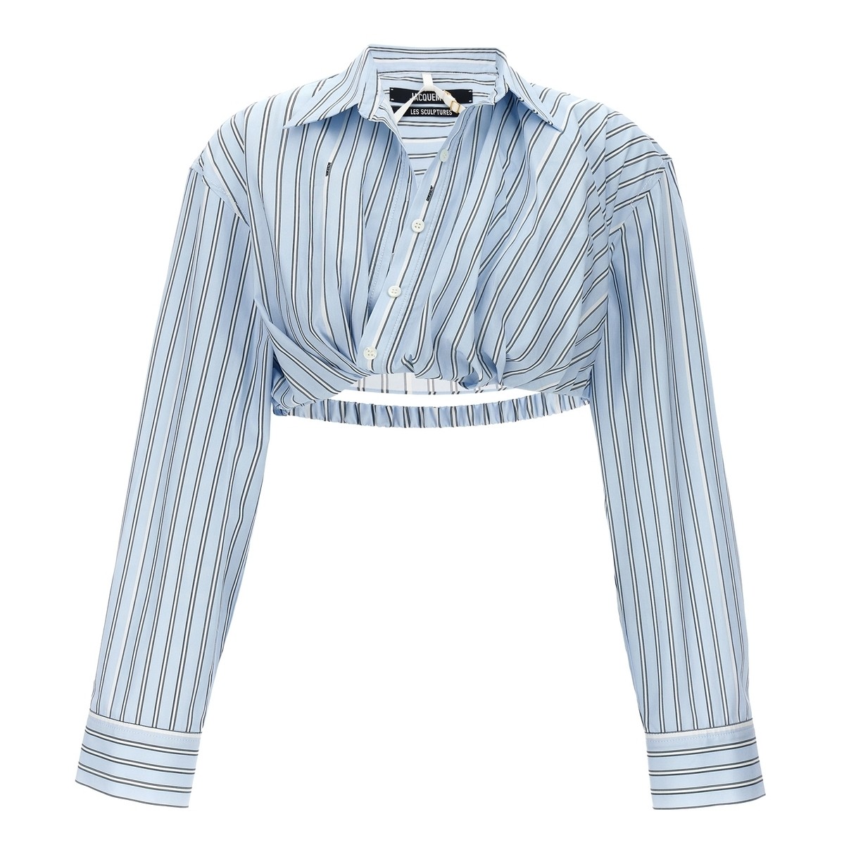 24E233SH0421140PRINTBLUESTRIPE ブルー 春夏2024 シャツ レディース ju