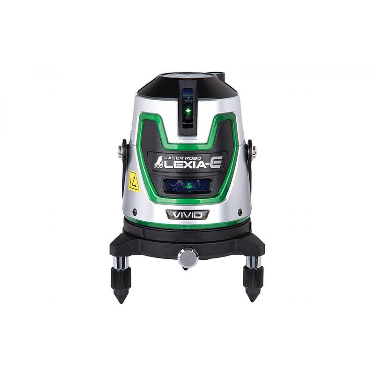 シンワ測定 レーザーロボ LEXIA-E VIVID 51 グリーン 70889 レーザー墨出し器 電子水平センサー ラインメモリー機能付