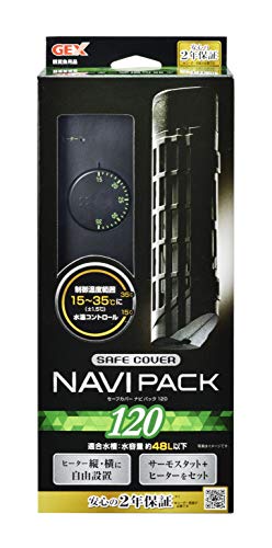 GEX AQUA HEATER セーフカバーナビパック 120 サーモスタット*ヒーター 縦横設置 6,810円