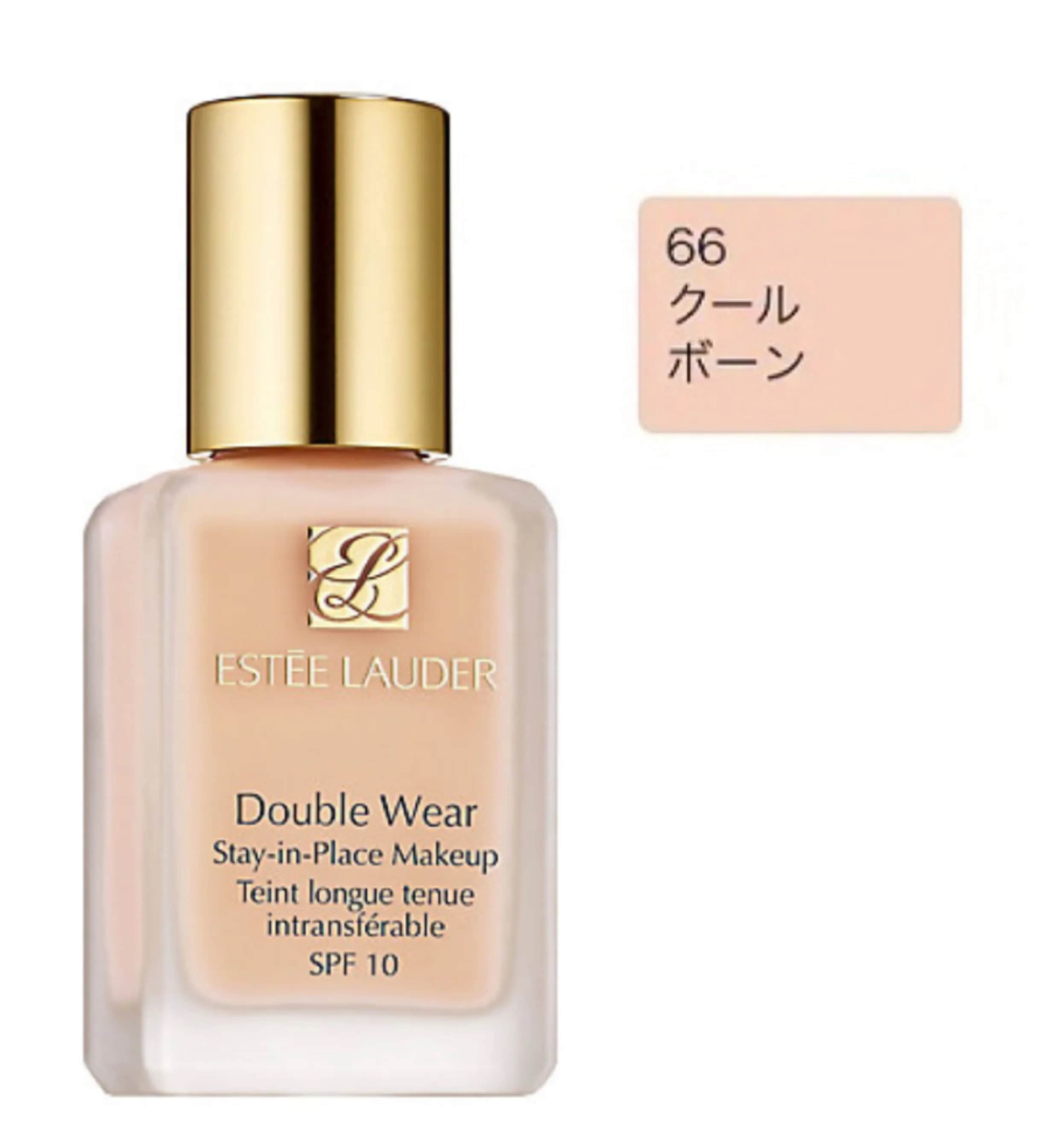 【ゆうパケットパフ】ESTEE LAUDER(エスティローダー)ダブルウェア ステイ イン プレイス メークアップ　1C1 ＃66 クール ボーン