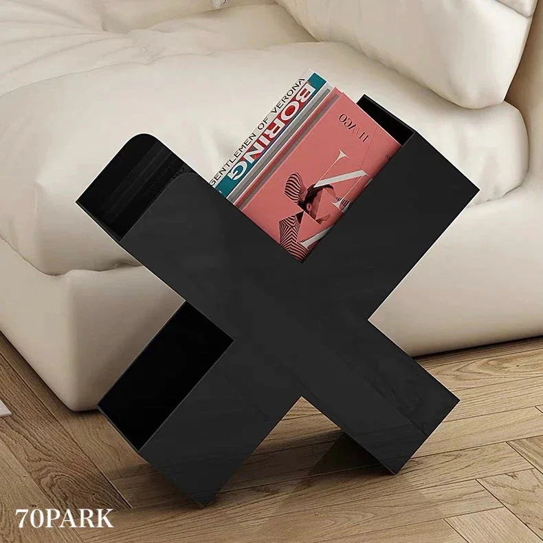 【最安値】韓国 インテリア雑貨 韓国っぽ 韓国雑貨 韓国インテリア おしゃれ 全5色 ブックスタンド 収納 マガジンラック アイアン X型