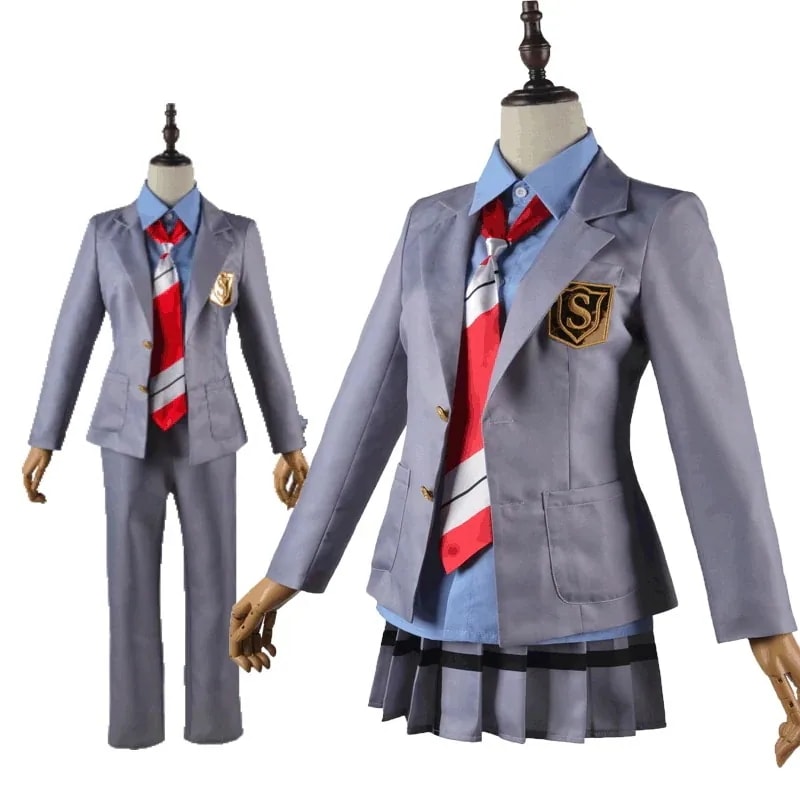 大人気コスプレ変装仮装 衣装 四月は君の嘘 有馬公生 宮園 かをり