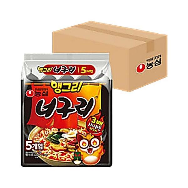 (NEW)農心 アングリーRTA(マルチパック)5入(121g X 40個)