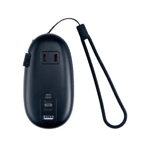 ナカバヤシ JYU-ACU012BK 65W PD対応 モバイルUSB-ACタップ ブラック