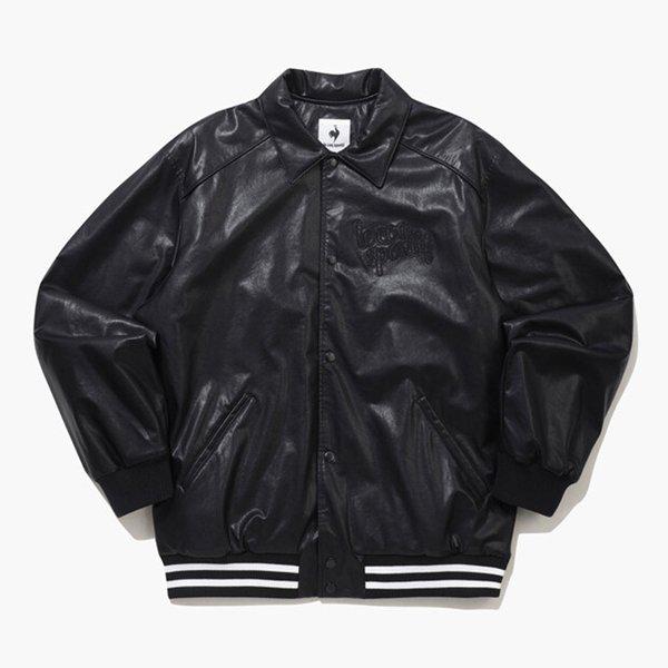 ユニビーガンレザー ジャケット QQ123LJK12-BLK0