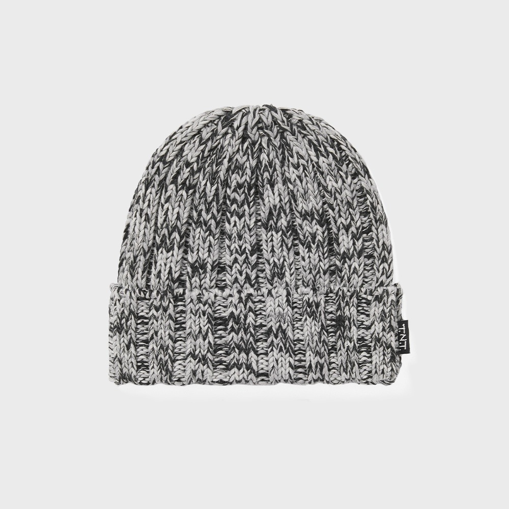 ディス・イズ・ネヴァー・ザット・マルチカラー・ニット・ビーニー・グレー 6,052円