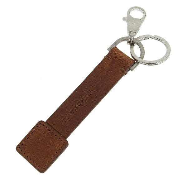 イルビゾンテ/IL BISONTE キーリング キーホルダー レザー ブラウン メンズ レディース skh114pox001bw221c