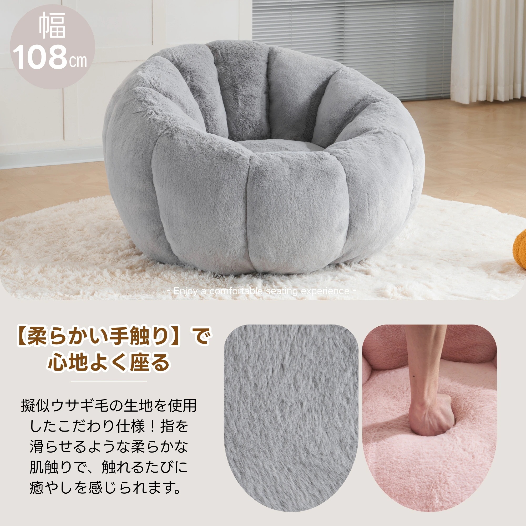 【当日出荷/送 料無料】【一人掛けソファ】圧縮ソファ　クッションソファー ソファー 座椅子 圧縮梱包 1人掛けソファ シンプル フロアソファー 座る 可愛い外観 実用性 コンパクト 包まれる感じ コス