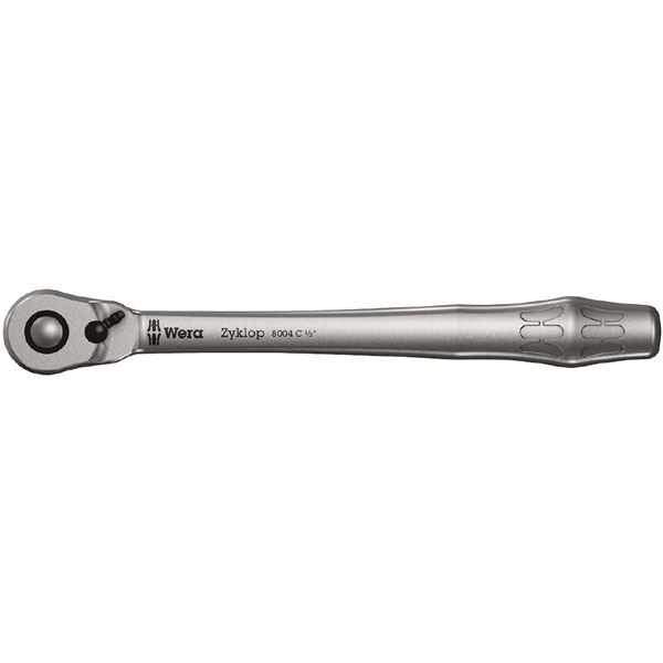 WERA ヴェラ 差込角1/2DR ラチェットハンドル ソケット脱落防止機構付き 全長281mm 004064 工具 ツール DIY 作業工具 道具