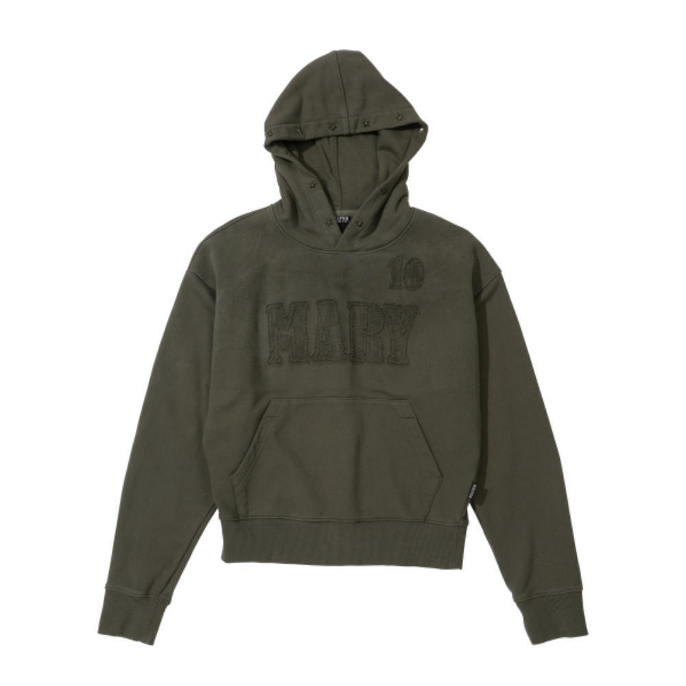 スカルプター Mary Acid Peel Hoodie Washed Khaki SC24A221NMK