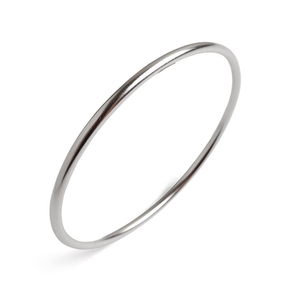 シルバー925 プレーンバングル セミマット [cb132] 10,582円
