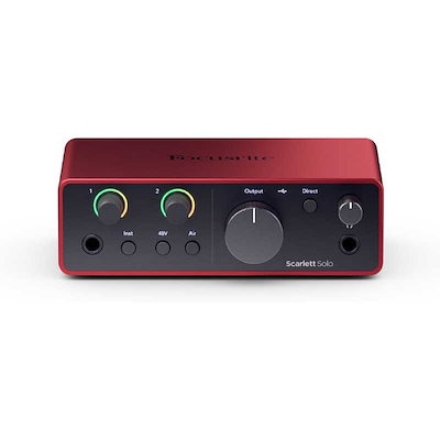 他サイト： FOCUSRITE　オーディオインターフェース　Scarlett Solo -gen4の商品画像