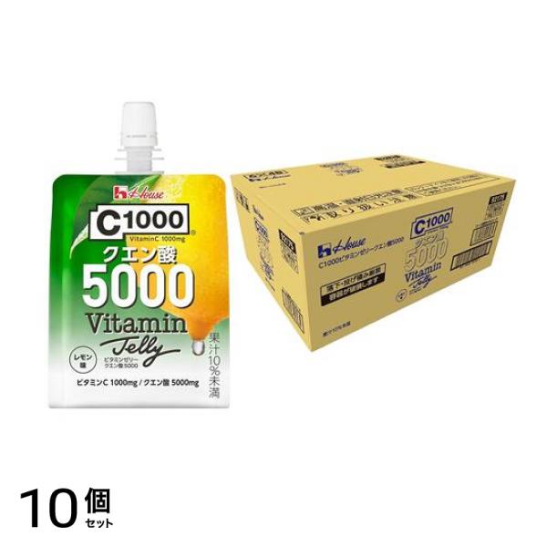 C1000ビタミンゼリークエン酸5000 180g× 24袋 10個セット