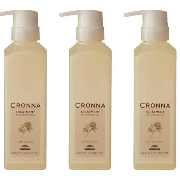 クロナ トリートメント フォーカラードヘア 360g 3個セット ヘアカラー ツヤ まとまり